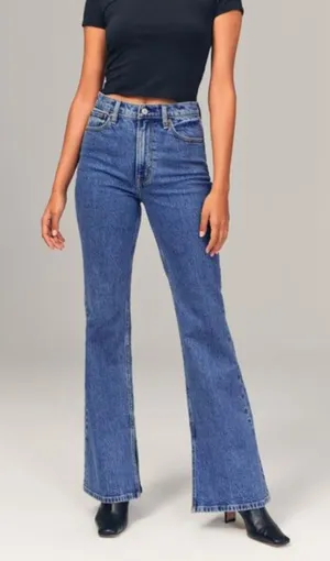 Abercrombie & Fitch The Vintage Flare Jeans High Rise Size 29 thumbnail 1