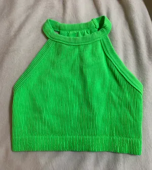 Aerie lime green tank thumbnail 1