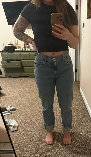 Abercrombie Jeans Mid-Rise Straight thumbnail 1