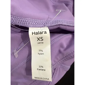 Halara Purple Petite Joggers XS High Waisted Drawstring‎ Activewear Pants thumbnail 4