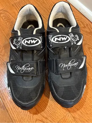 Northwave Cycling Shoes SPD Clip-In Black EU 41 US 8.5 Mountain Bike MTB thumbnail 2