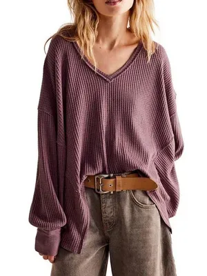 Free People Light Weight Sweater Top thumbnail 1
