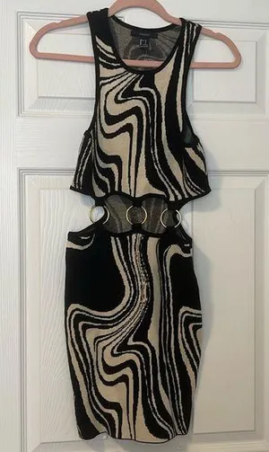 NWT  knit marble dress thumbnail 1