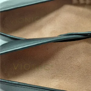 Vionic Womens Gracia Woven Leather Flats Size 6 Black Pointed Toe Comfort Shoes thumbnail 7