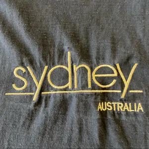 Vintage Sydney Australia tee Black Size L thumbnail 5