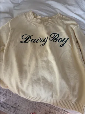 Diary Boy Southport Cream Sweater thumbnail 3