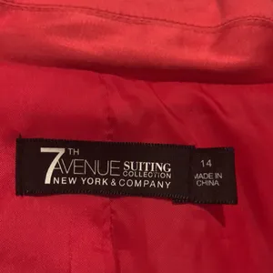 7th Avenue Suiting Collection New York & Company Bold Pink Blazer thumbnail 2