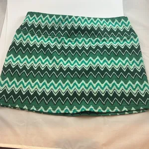 Urban Outfitters - different shades of green mini skirt. Size Small NWT thumbnail 2