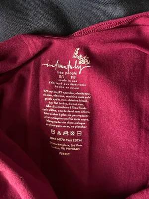Free People Intimately Seamless Bodycon Slip Dress | XS/S | Magenta thumbnail 3