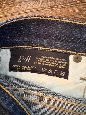 Citizens of‎ Humanity Ava Low Rise Straight Leg Jeans Dark Wash 30 thumbnail 8