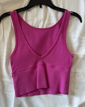 Lululemon Pink Power Pivot Tank thumbnail 1