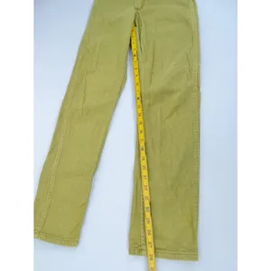 Maverick‎ Jeans Womens 7/8 Slim Mustard Yellow Vintage 70s High Waist USA Retro thumbnail 10