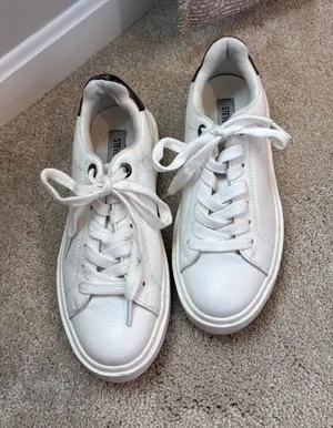 Steve Madden Platform Sneakers White thumbnail 1