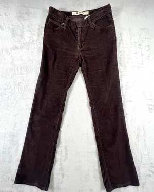 GAP VTG Bootcut Brown Corduroys Mid/High Rise 5 Pocket size 2 thumbnail 1