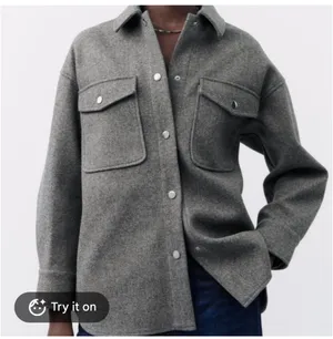 ZARA Shacket Oversized thumbnail 1