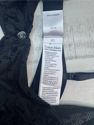 Calvin Klein I Love You Unlined Demi Balconette Bra nwt size 32C thumbnail 4