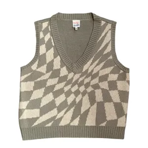 BELLE DU JOUR Green Sweater Vest thumbnail 3