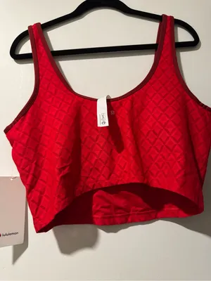 NWT LULULEMON - Textured Mesh Tennis Tank, B/C Cup - $68 - XL thumbnail 10