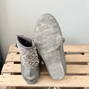 Sperry Saltwater Duck Boots Tribal Aztec Print Size 8.5 A36‎ thumbnail 9