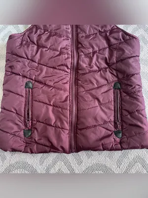 INDIGO SAINTS Women’s Plum Purple Puffer Vest Small thumbnail 4