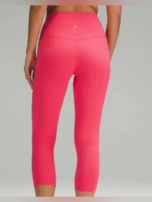 Lululemon Pink‎ Align Crop Leggings thumbnail 4