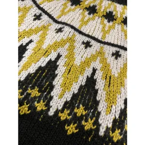 Free People Anthropologie Scotland Sweater Tunic Fair Aisle Cotton Wool XXS thumbnail 10