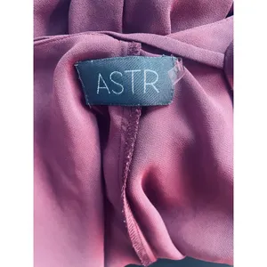 ASTR the Label Womens Tunic Top XS Wine Falll Relaxed Chifon Crepe Flowy thumbnail 8