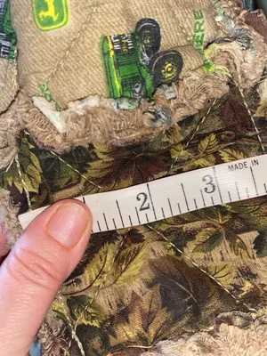 John Deere Quilted Rag Bag Camo Tractor Shoulder Purse Matching Wallet thumbnail 12