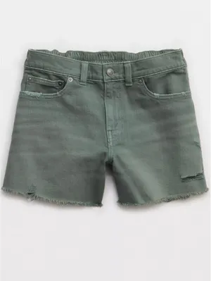 AE Aerie Daydream Denim Short American Eagle NWT Royal Palm XS thumbnail 6