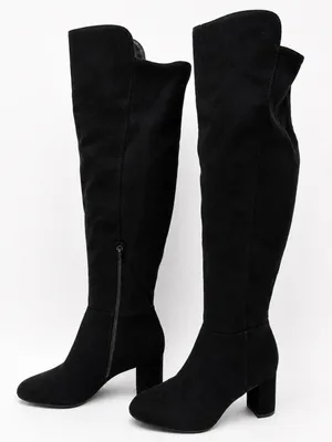 Kelly & Katie Hayd Wide Calf Tall Boots Black Size 7.5W thumbnail 3