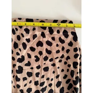 Leopard Print A-Line Midi Skirt in Beige and Black EUC thumbnail 5