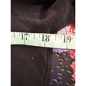Standard James Perse Black Full Zip Hoodie Sweatshirt Made in USA Size 1‎ thumbnail 5