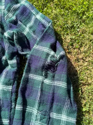American Eagle Hooded Flannel thumbnail 8