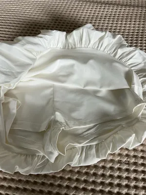 SHEIN White Balloon Mini Skirt thumbnail 2