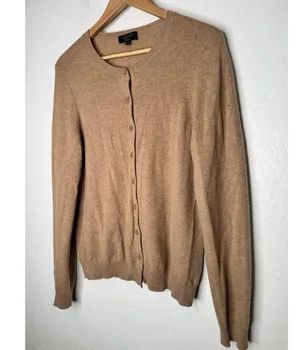 Charter Club Cashmere Womens Light 100% Cashmere Button Down Large thumbnail 2
