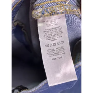 Ann Taylor Flare Jeans‎ Women 4 Blue Patch Pocket High Rise Denim Classic thumbnail 7