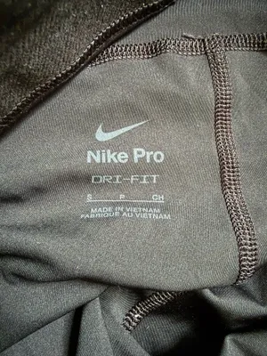 Nike Black Pro Shorts Dri-Fit  thumbnail 3