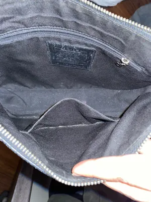 Coach Black Leather Shoulder Bag thumbnail 5