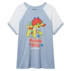 Size 2: Torrid Puppy Brite Classic Cotton Raglan Tee thumbnail 1