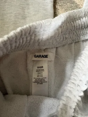 Garage light gray jogger sweatpants XS thumbnail 2