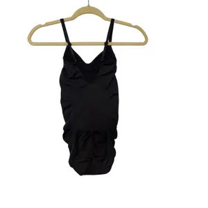 SKIMS‎ Sculpting Bodysuit Mid Thigh with Snaps Onyx Black Womens Size M thumbnail 2