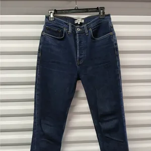 RE/DONE Womens Jeans Size 27 High Rise Preppy Button Fly Slim Fit Denim thumbnail 6