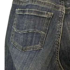 Lee Slender Secret Blue Jeans Size 4 Medium Crystal Accents Lower On The Waist thumbnail 10