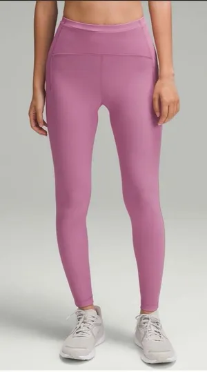 Lululemon Swift Speed HR Tight 28” velvet dust pink W5GCVS size 6 thumbnail 1
