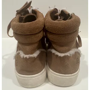 UGG Olli Heritage Sneaker Trainers Suede Sheepskin Fur Lined Boots Size 7 thumbnail 3
