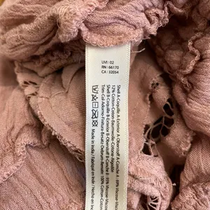 Free People Adella Cami Womens Size S‎ in Muave Boho Crochet thumbnail 8