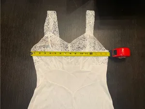 Carter's Lace Trim Slip Dress Romantic Y2K Lingerie Style thumbnail 4