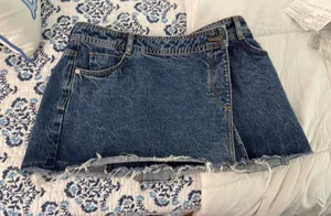 ZARA Denim Skirt thumbnail 1