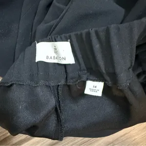 Aritzia Babaton Cohen Pant Black Size 14 thumbnail 5