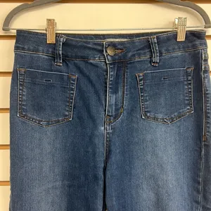 Free People Retro style Front Pocket Skinny Jeans - Size 28‎ thumbnail 3